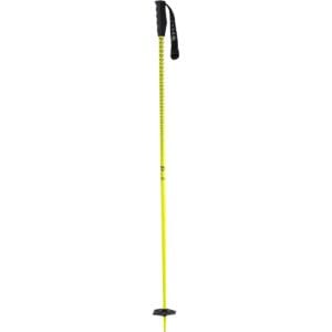 Adjustable trekking pole with ergonomic grip for hiking and outdoor activities, lightweight and durable, ideal for survival gear and outdoor enthusiasts in rugged terrains.